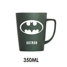 Load image into Gallery viewer, 350ML/520ML Super Hero Avenger Justice League Infinity Mugs With Cover and Spoon Pure Color Mugs Cup Kitchen Tool Gift