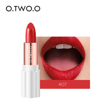 Load image into Gallery viewer, O.TWO.O Semi Velvet Lipstick Nude Rich Color Waterproof Moisturizing Long Lasting Lightweight Lips Makuep 12 Colors