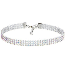 Load image into Gallery viewer, NEW Crystal Rhinestone Choker Necklace Women Wedding Accessories Silver Color Chain Punk Gothic Chokers Jewelry Collier Femme