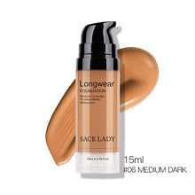 Load image into Gallery viewer, SACE LADY Face Liquid Foundation Base Makeup Matte Finish Waterproof Make Up Full Coverage Cream Natural Cosmetic Wholesale