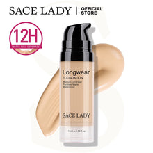Load image into Gallery viewer, SACE LADY Face Liquid Foundation Base Makeup Matte Finish Waterproof Make Up Full Coverage Cream Natural Cosmetic Wholesale