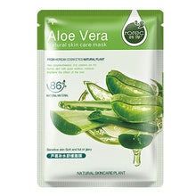Load image into Gallery viewer, 1PC Blueberry Six Fruit Plant Facial Mask Moisturizing Hyaluronic Acid Plant Extract Oil Control Hydrating Sheet Face Mask TSLM2