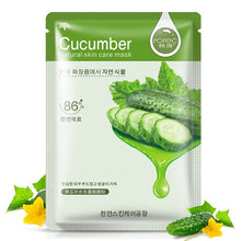 Load image into Gallery viewer, 1PC Blueberry Six Fruit Plant Facial Mask Moisturizing Hyaluronic Acid Plant Extract Oil Control Hydrating Sheet Face Mask TSLM2