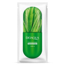Load image into Gallery viewer, 1PC Blueberry Six Fruit Plant Facial Mask Moisturizing Hyaluronic Acid Plant Extract Oil Control Hydrating Sheet Face Mask TSLM2