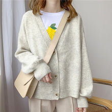 Load image into Gallery viewer, H.SA 2020 Women Cardigans Winter Cashmere White Sweater New Year Sweater Chic Tops Woman's Sweater Cardigans jersey knit Jumpers