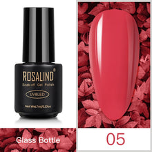 Load image into Gallery viewer, ROSALIND Nail Gel Polish Hybrid Vernis 7ML Soak Off Nails Art Design Semi Permanent Gel Lacquer Pure Colors All For Manicure