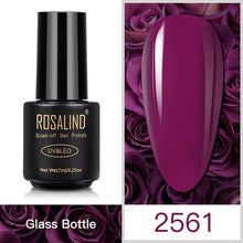 Load image into Gallery viewer, ROSALIND Nail Gel Polish Hybrid Vernis 7ML Soak Off Nails Art Design Semi Permanent Gel Lacquer Pure Colors All For Manicure