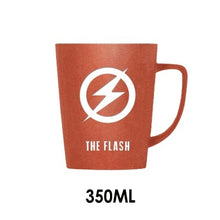 Load image into Gallery viewer, 350ML/520ML Super Hero Avenger Justice League Infinity Mugs With Cover and Spoon Pure Color Mugs Cup Kitchen Tool Gift
