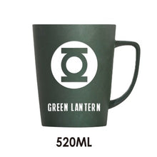 Load image into Gallery viewer, 350ML/520ML Super Hero Avenger Justice League Infinity Mugs With Cover and Spoon Pure Color Mugs Cup Kitchen Tool Gift
