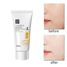 Load image into Gallery viewer, 24k Gold Serum Cleanser Cleanser Rich In Beauty Nourishing Cleanser Foam Moisturizing Face Wash Care Anti-spots
