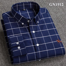 Load image into Gallery viewer, S-6XL Plus size New  OXFORD FABRIC 100% COTTON excellent comfortable slim fit button collar business men casual shirts tops
