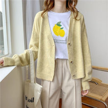Load image into Gallery viewer, H.SA 2020 Women Cardigans Winter Cashmere White Sweater New Year Sweater Chic Tops Woman's Sweater Cardigans jersey knit Jumpers

