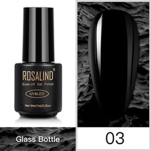 Load image into Gallery viewer, ROSALIND Nail Gel Polish Hybrid Vernis 7ML Soak Off Nails Art Design Semi Permanent Gel Lacquer Pure Colors All For Manicure
