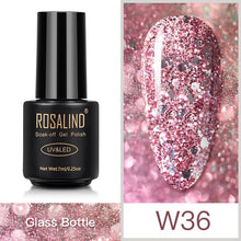 Load image into Gallery viewer, ROSALIND Nail Gel Polish Hybrid Vernis 7ML Soak Off Nails Art Design Semi Permanent Gel Lacquer Pure Colors All For Manicure
