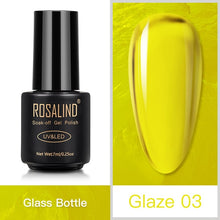Load image into Gallery viewer, ROSALIND Nail Gel Polish Hybrid Vernis 7ML Soak Off Nails Art Design Semi Permanent Gel Lacquer Pure Colors All For Manicure
