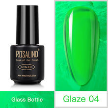 Load image into Gallery viewer, ROSALIND Nail Gel Polish Hybrid Vernis 7ML Soak Off Nails Art Design Semi Permanent Gel Lacquer Pure Colors All For Manicure
