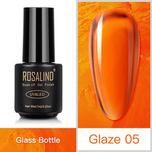 Load image into Gallery viewer, ROSALIND Nail Gel Polish Hybrid Vernis 7ML Soak Off Nails Art Design Semi Permanent Gel Lacquer Pure Colors All For Manicure
