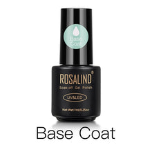 Load image into Gallery viewer, ROSALIND Nail Gel Polish Hybrid Vernis 7ML Soak Off Nails Art Design Semi Permanent Gel Lacquer Pure Colors All For Manicure

