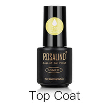 Load image into Gallery viewer, ROSALIND Nail Gel Polish Hybrid Vernis 7ML Soak Off Nails Art Design Semi Permanent Gel Lacquer Pure Colors All For Manicure
