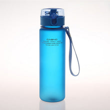 Load image into Gallery viewer, Water Bottle Sport Frosted Tour Outdoor Leak Proof Seal Child School Water Bottles for Children Kids Tritan Drinkware BPA Free
